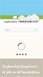 Mobile Screenshot of hoogerlust.nl